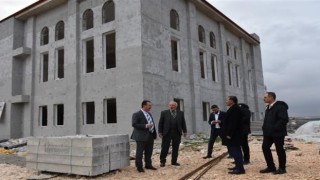 Kampüs Cami inşaatında sona gelindi