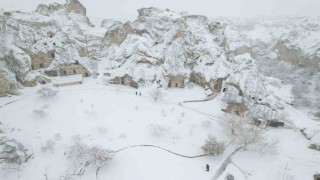 Kapadokya havadan görüntülendi