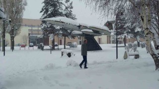 Kar Erzurumu adeta esir aldı