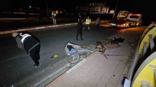 Karamanda otomobilin çarptığı kağıt toplayıcı hayatını kaybetti