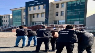 Karsta aparta uyuşturucu operasyonu