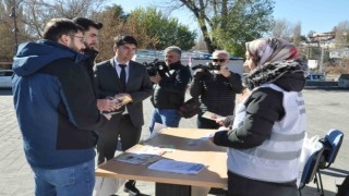 Karsta organ bağışı stantı açıldı