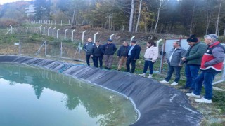 Kastamonuda 100 tonluk su hasadı ile verimli sulama dönemi başladı
