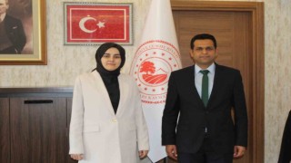 Kaymakam Kılıç, DSİ 33. Şube Müdürü ile bir araya geldi