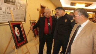 Kayseri Barosunda Atatürk Portreleri Sergisi açıldı