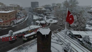 Kayseri beyazla kaplandı