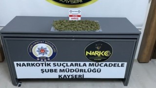 Kayseride 1 kilo uyuşturucu ele geçirildi