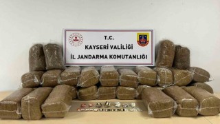 Kayseride 183 kilo bandrolsüz tütün ele geçirildi