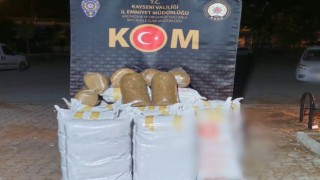 Kayseride 655 kilo kaçak tütün ele geçrildi