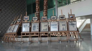 Keçiörende Atatürk Sergisi ziyaretçilerini ağırlıyor