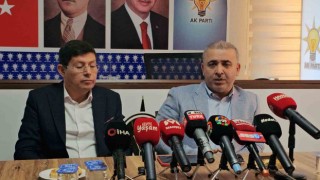 Kendisine tekrar görev verilen AK Parti ilçe Başkanı Beyazıt, basın açıklaması yaptı