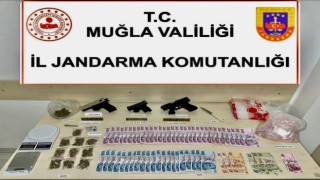 Kiralık villada uyuşturucu baskını: 6 gözaltı