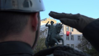 Kırklarelinde 10 Kasım Atatürkü anma törenleri