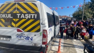 Kırklarelinde okul servisleri denetlendi
