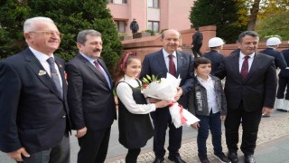 KKTC Cumhurbaşkanı Tatar, Samsunda temaslarına başladı