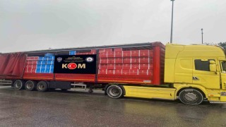 Kocaelide 9 milyon 580 bin dal bandrolsüz makaron ele geçirildi