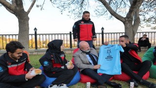 Kocasinanda gönüllü kuruluş Gökbörü, hayat kurtarmak için hazır