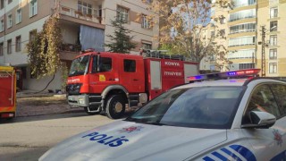 Konyada apartmanın bodrumunda çıkan yangın paniğe neden oldu