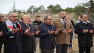 Konyada, Gazzedeki basın şehitleri için hatıra ormanı kuruldu