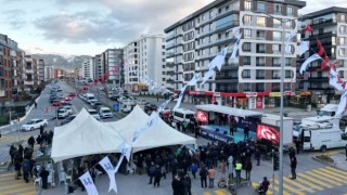 Korgeneral Zekai Aksakallı caddesi yoğun ilgiyle açıldı