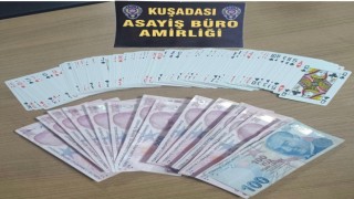 Kuşadasında kumar operasyonu