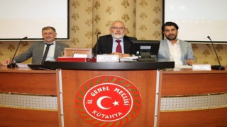 Kütahya İl Genel Meclisinde bütçe görüşmeleri