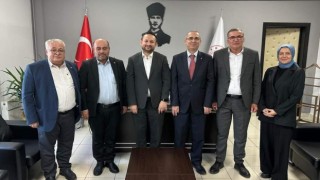 Kütahya İl Sağlık Müdürü Ensar Durmuşa tebrik ziyareti
