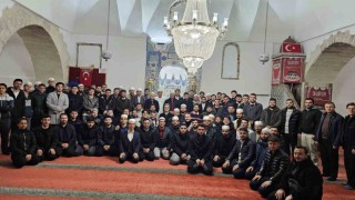 Kütahyada aday din görevlileri sabah namazında buluştu