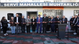 Kütahyanın Servi Mahallesine muhtarlık hizmet binası