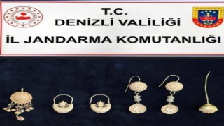 Lidyalılara ait küpeler ve kolyeyle yakalanan 4 şüpheliden 2si tutuklandı