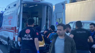 Mahkumları taşıyan cezaevi aracı TEMde kazaya karıştı: 5 yaralı