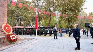 Malatyada 10 Kasım Gazi Mustafa Atatürkü anma töreni düzenlendi