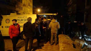 Malatyada hasarlı binada erkek cesedi bulundu