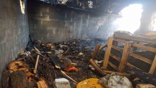 Malatyada odunluk yangını