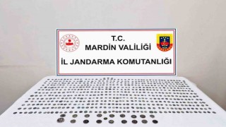 Mardinde Roma ve Bizans dönemine ait 597 sikke ele geçirildi