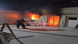 Mermerciler sitesindeki yangın söndürüldü