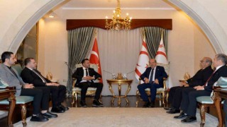 Mersin GİAD yönetimi Cumhurbaşkanı Ersin Tatar ile görüştü
