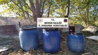 Mersinde 510 litre sahte içki ele geçirildi