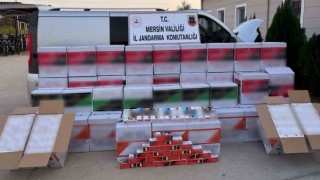 Mersinde 620 bin adet makaron ele geçirildi
