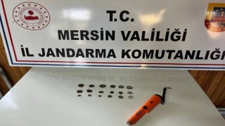Mersinde Bizans ve Roma dönemine ait sikkeler ve yüzük ele geçirildi