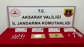 Mersinden Aksaraya uyuşturucu sevkiyatını jandarma engelledi