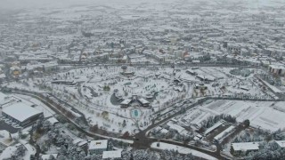 Mevsimin ilk karı yağdı, Elazığ beyaza büründü