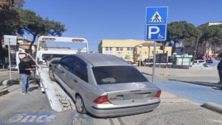 Milasta engelli park yerlerine sıkı denetim