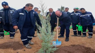 Milli Ağaçlandırma Gününde Sillede fidanlar toprakla buluştu