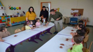 Minik çocuklar için tohum topları atölyesi açıldı