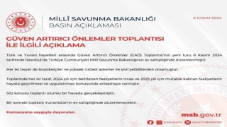 MSB: Yunanistan ile Güven Artırıcı Önlemler Toplantısı olumlu bir havada gerçekleşmiştir
