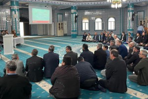 Müftülük Personeli Aylık Toplantısını Camide Yaptı