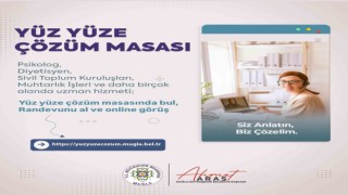 Muğla Büyükşehir Belediyesinden dijital hizmet: Yüz Yüze Çözüm Masası Projesi
