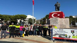 Muğlada “En İyi Trafik Polisi Babalardır” projesiyle motosiklet güvenliği eğitimi başladı
