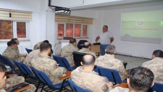 Muğlada Jandarma personeline orman yangını eğitimi